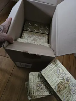 YuGiOh 2022 Tin of the Pharaoh's Gods Case With 11 Mega Tins 1st Edition - Image 3