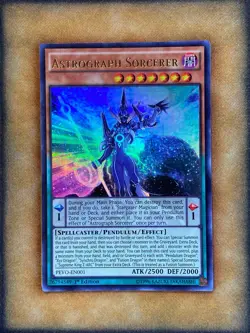 Yugioh Astrograph Sorcerer PEVO-EN001 Ultra Rare 1st Ed NM - Image 1