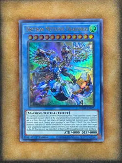 Yugioh Drytron Meteonis Draconids GEIM-EN029 Ultra Rare 1st Ed NM - Image 1