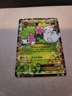 Shaymin EX - XY148 - Pokemon XY Promo Ultra Rare Card NM - Image 2