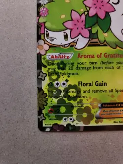Shaymin EX - XY148 - Pokemon XY Promo Ultra Rare Card NM - Image 4
