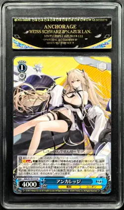 2025 Weiss Schwarz Cards JPN. Azur Lane Anchorage AZL/S119-111 PCG 9.5 MINT - Image 1