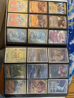 Pokemon Card Full Binder 396 NM Cards Ultra Rare Ex Full Arts Pokeballs V Vmax - Image 4