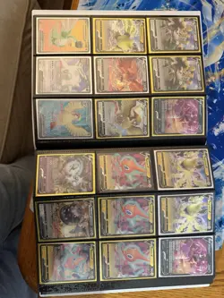 Pokemon Card Full Binder 396 NM Cards Ultra Rare Ex Full Arts Pokeballs V Vmax - Image 5