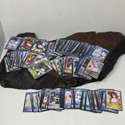 VCard TCG Bulk Lot ~4" Stack Commons Waifu Anime Style Sinder Trading Cards - Image 1