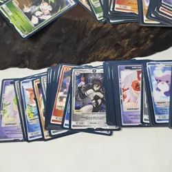VCard TCG Bulk Lot ~4" Stack Commons Waifu Anime Style Sinder Trading Cards - Image 4