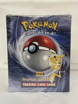 1999 Pokemon STARTER GIFT BOX Cards SEALED UNOPENED Base Set Deck Jungle Pack ++ - Image 1