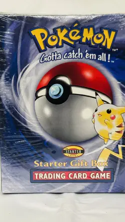 1999 Pokemon STARTER GIFT BOX Cards SEALED UNOPENED Base Set Deck Jungle Pack ++ - Image 2