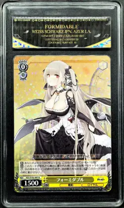 2022 Weiss Schwarz Cards JPN. Azur Lane Formidable AZL/S102-007 PCG 10 GEM-MT - Image 1