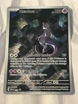 Mewtwo 052 Sv: Scarlet & Violet Promo Full Art Holo Pokemon Trading Card - Image 1