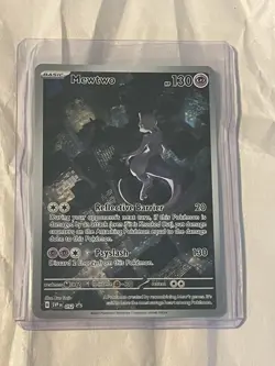 Mewtwo 052 Sv: Scarlet & Violet Promo Full Art Holo Pokemon Trading Card - Image 3