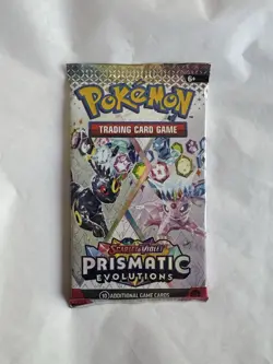 Pokemon Prismatic Evolutions Booster Pack - 10 Cards/Pack - Random Art - SEALED - Image 1
