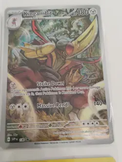 Pokemon Golem Full Art/Kingambit Promo/Illustration Rare/Full Art Holo Cards - Image 5