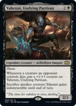 Yahenni, Undying Partisan - Near Mint MTG Double Masters 2022 - Image 1