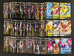 300 V Only Holo Full Arts Lot Set Pokemon Japanese Trading Cards Genuine B800 - Image 1