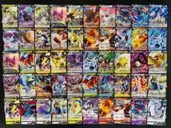 300 V Only Holo Full Arts Lot Set Pokemon Japanese Trading Cards Genuine B800 - Image 5