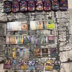 Pokemon Cards Bulk Lot of 430+ -FULL ART HOLO-POKE BALL-EX-BASE-MEGA EVOLUTIONS - Image 1