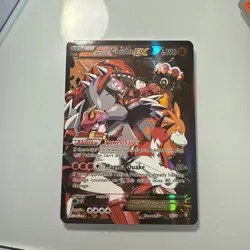 Team Magma’s Groudon EX 15/34 XY Double Crisis 2015 Pokemon Card LP* - Image 1