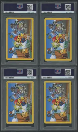 Lot (14) 2016 Pokemon Playing Cards Mario Pikachu Sequential Set Mostly PSA 10 - Image 3