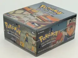 Pokemon The First Movie Topps Trading Cards Box [Hobby] SEALED - Image 3