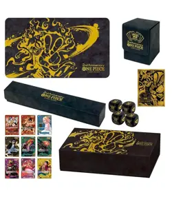 ONE PIECE Card Game 2nd ANNIVERSARY SET Promotion card play mat BANDAI japan - Image 1
