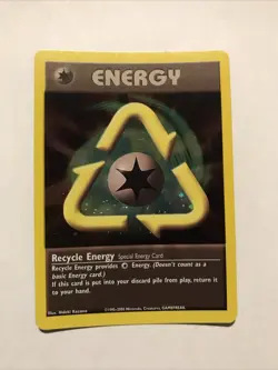Recycle Energy - WOTC League Promo Pokemon - Holo Card - Image 1