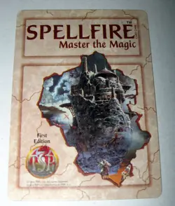 SPELLFIRE • Oogly the Half-Orc • Chase Card 19/25 • TSR 1994 - Image 2