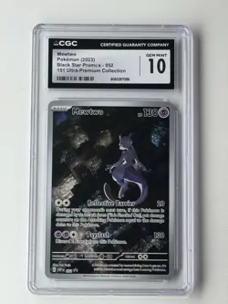 Mewtwo 052 Sv: Scarlet & Violet Promo Cards Holo CGC 10 - Image 1