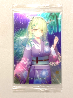 Ceres Fauna - 48 - Hololive Sealed Wafer Card Japanese - Image 1