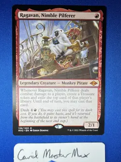 Ragavan, Nimble Pilferer M Modern Horizons 2 138 Normal NM - Image 1