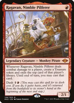 Ragavan, Nimble Pilferer M Modern Horizons 2 138 Normal NM - Image 3