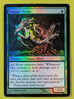 FOIL Fungus Sliver x1 Premium Deck Series: Slivers 1x MTG - Image 1