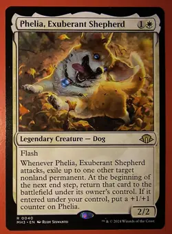 MAGIC, MTG: PHELIA, EXUBERANT SHEPHERD, MH3, RARE, REGULAR, 0040,NM, - Image 1