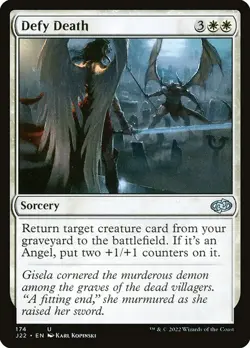 1x Defy Death NM Eng MTG - Jumpstart 2022 - Image 1