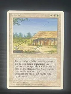 Magic MTG Italian Revised Farmstead Artist Proof Near Mint - Only 50 Exist! - Image 1