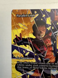 Parallel Lives (0036) - Borderless - Regular - Marvel's Spider-Man - MTG - NM - Image 2
