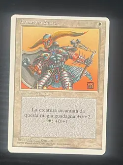 Magic MTG Italian Revised Holy Armor Artist Proof Near Mint - Only 50 Exist! - Image 1