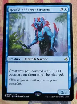 Herald of Secret Streams MTG The List - Ixalan NM - Image 1