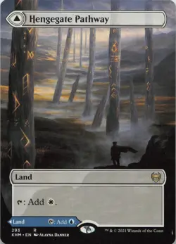 Hengegate Pathway (Borderless) R Kaldheim 293 LP-NM MTG - Image 1