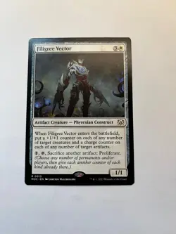 Filigree Vector MTG Rare March of the Machine NM - Image 1
