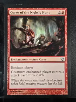 Curse of the Nightly Hunt Innistrad Regular - Image 1