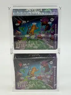 Lot of (2) Magic the Gathering Wilds of Eldraine Collector Booster Box - Image 1