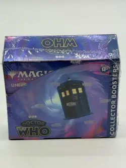 Auction #1 Magic the Gathering Doctor Who Collector Booster Box SEALED - Image 1