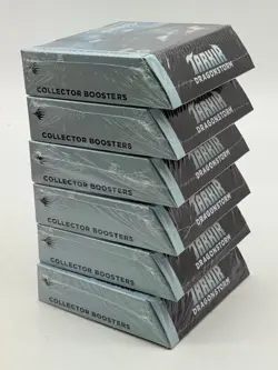 Lot of (6) Magic The Gathering Tarkir Dragonstorm Collector's Booster Display - Image 3