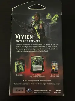 Magic The Gathering Vivien Planeswalker Deck Factory Sealed MTG - Image 2