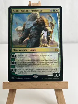 Ajani, Valiant Protector Aether Revolt Foil Mint - Image 1
