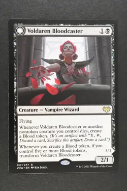 Magic The Gathering: Voldaren Bloodcaster - VOW - Rare - LP - MTG - Image 1