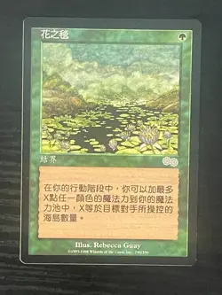 MTG MAGIC FBB Chinese Carpet of Flowers Near Mint NM - Image 1