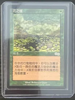 MTG MAGIC FBB Chinese Carpet of Flowers Near Mint NM - Image 3