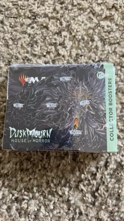 MTG - Duskmourn: House of Horror - Collector Booster Display - Factory Sealed - Image 1